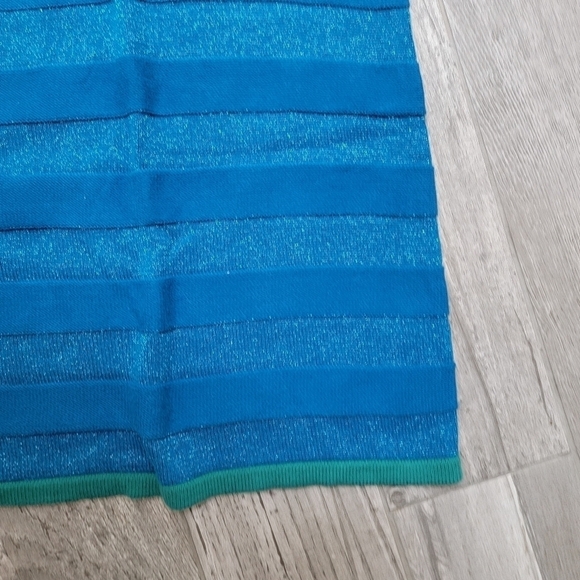 Hanna Andersson Blue Sweater Dress 140/10 - Picture 4 of 7